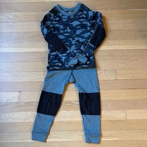 Helly Hansen Camouflage Lifa merino wool base layer set